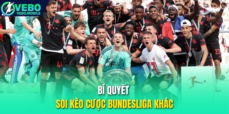 Bí quyết soi kèo cược Bundesliga khác