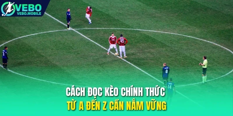 Cách đọc kèo chính thức từ A đến Z cần nắm vững
