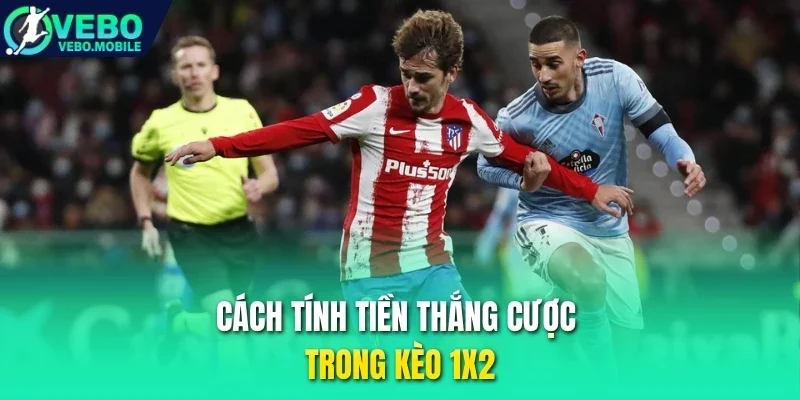 Cách tính tiền thắng cược trong kèo 1X2