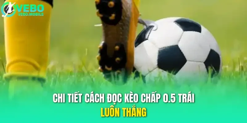 Chi tiết cách đọc kèo chấp 0.5 trái luôn thắng