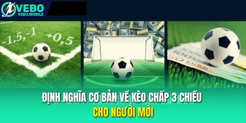 Định nghĩa cơ bản về kèo chấp 3 chiều cho người mới