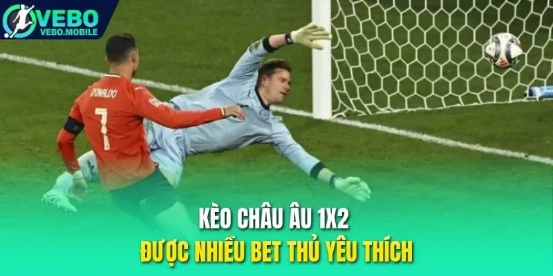Kèo châu Âu 1X2 được nhiều bet thủ yêu thích