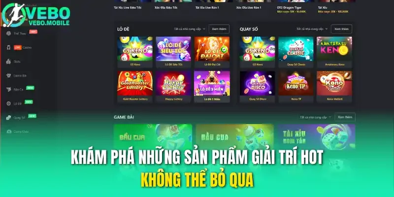 Khám phá những sản phẩm giải trí hot không thể bỏ qua
