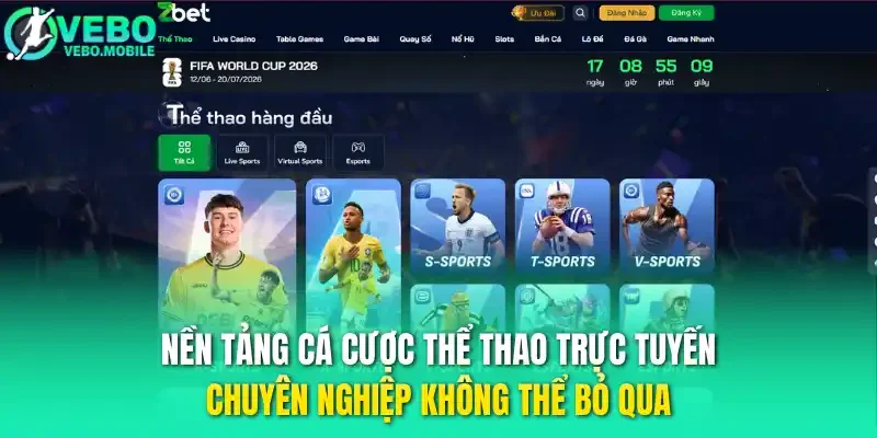 Nền tảng cá cược thể thao trực tuyến chuyên nghiệp không thể bỏ qua